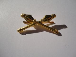 Odznak vojenský-palcáty zlaté